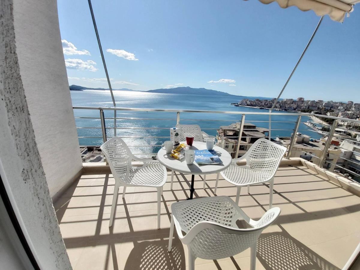 Saranda Amazing Sea View Apartment Eksteriør billede