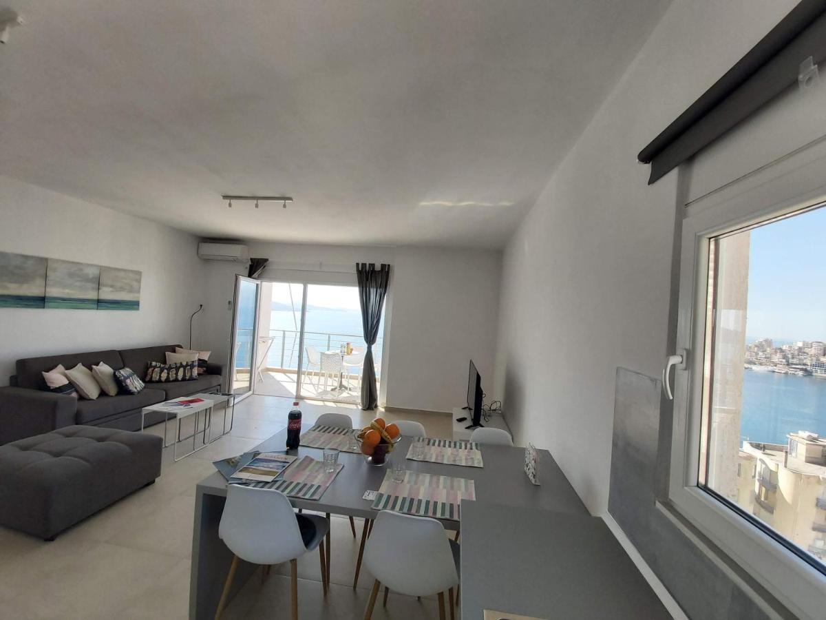 Saranda Amazing Sea View Apartment Eksteriør billede
